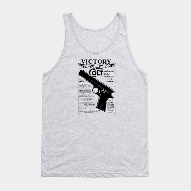 1911 pistol Tank Top by bumblethebee